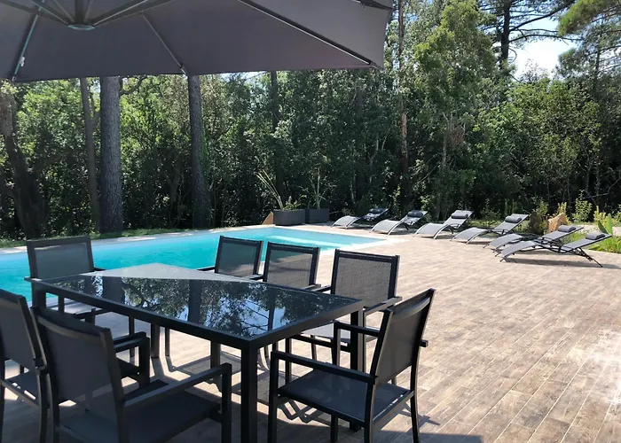 Piscine Chauffee & Jardin - Centre 5 Min - 10 Min - Menage Βίλα Πόρτο Βέκιο